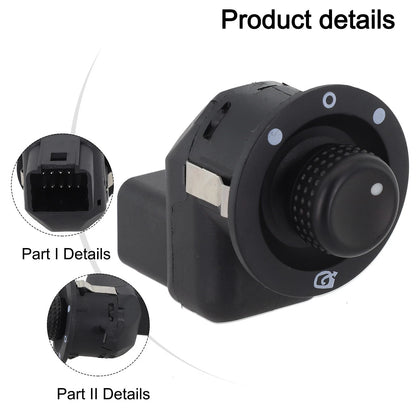 Power Rearview Mirror Switch Button for Renault Clio Captur