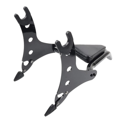 Black Sissy Bar Passenger Backrest Pad for Indian Chieftain Dark Horse (2014-2024)