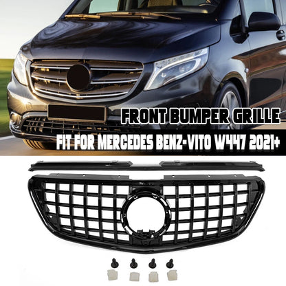 Front Racing Facelift Grilles for Mercedes-Benz W447 Metris/Vito (2021-2024)