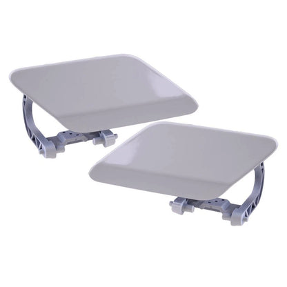 Front Bumper Headlight Washer Cover Caps for Benz E-Class (2009-2013)