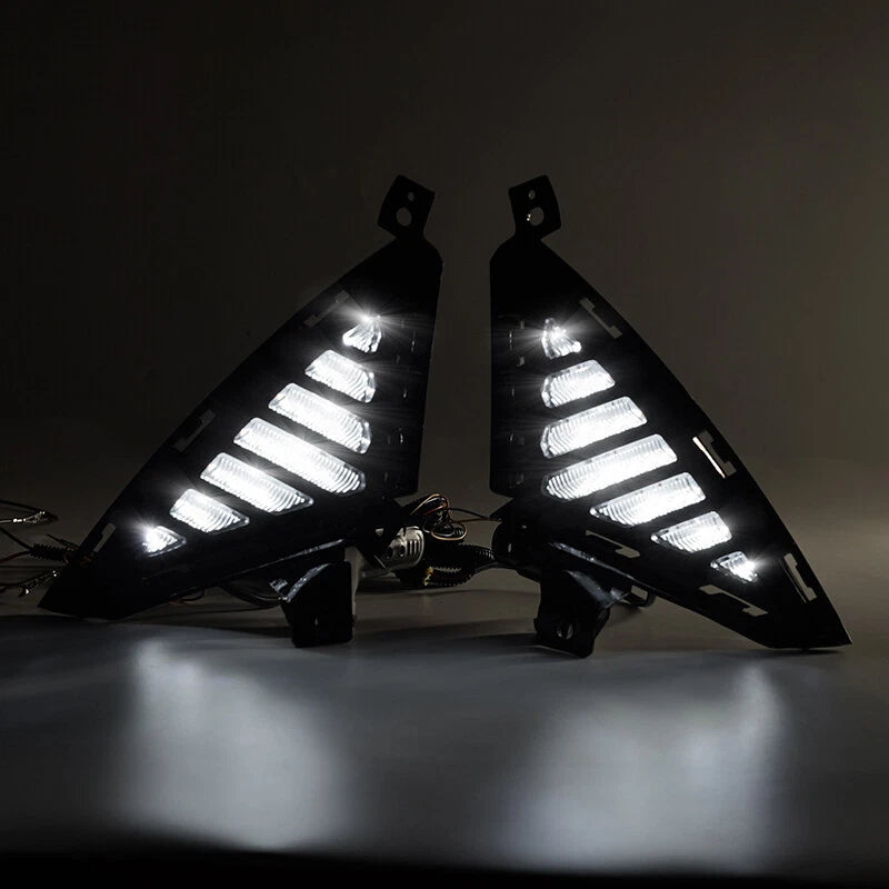 LED Daytime Running Light for 2021-2023 Hyundai Elantra Head Fog Lamp 2 x DRL