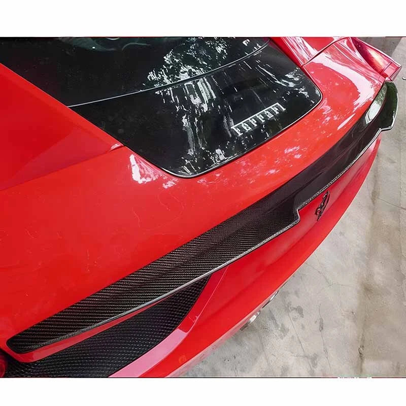 Real Carbon Fiber Rear Trunk Spoiler Wing for Ferrari 458 Italia 2010-2015