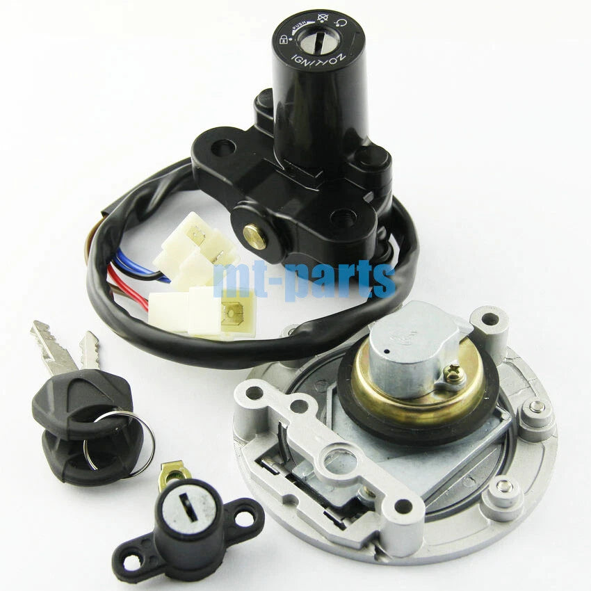 Yamaha XVS1300CT V-Star Tourer Ignition Key Switch & Fuel Tank Cap Set (07-17)