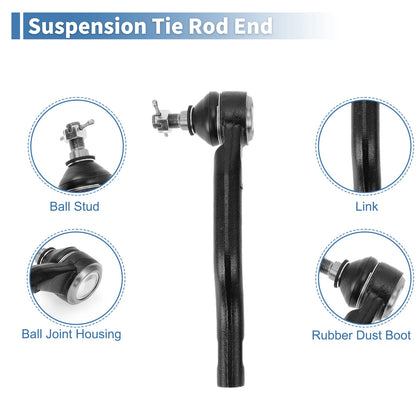 6pcs Tie Rod End Links for Ford Edge (2007-2014)