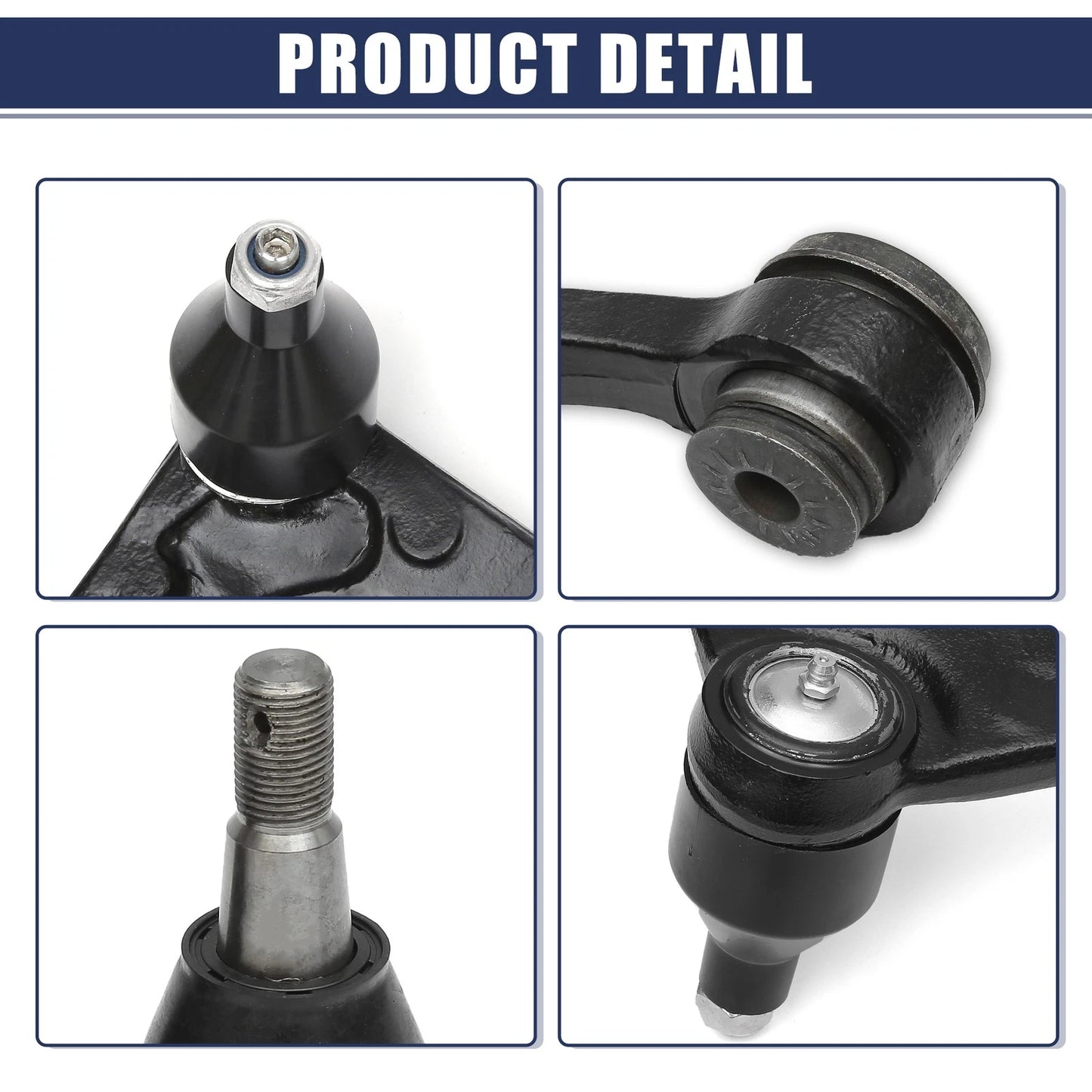 4 x Front Lower Upper Control Arm Ball Joint for Chevrolet Avalanche