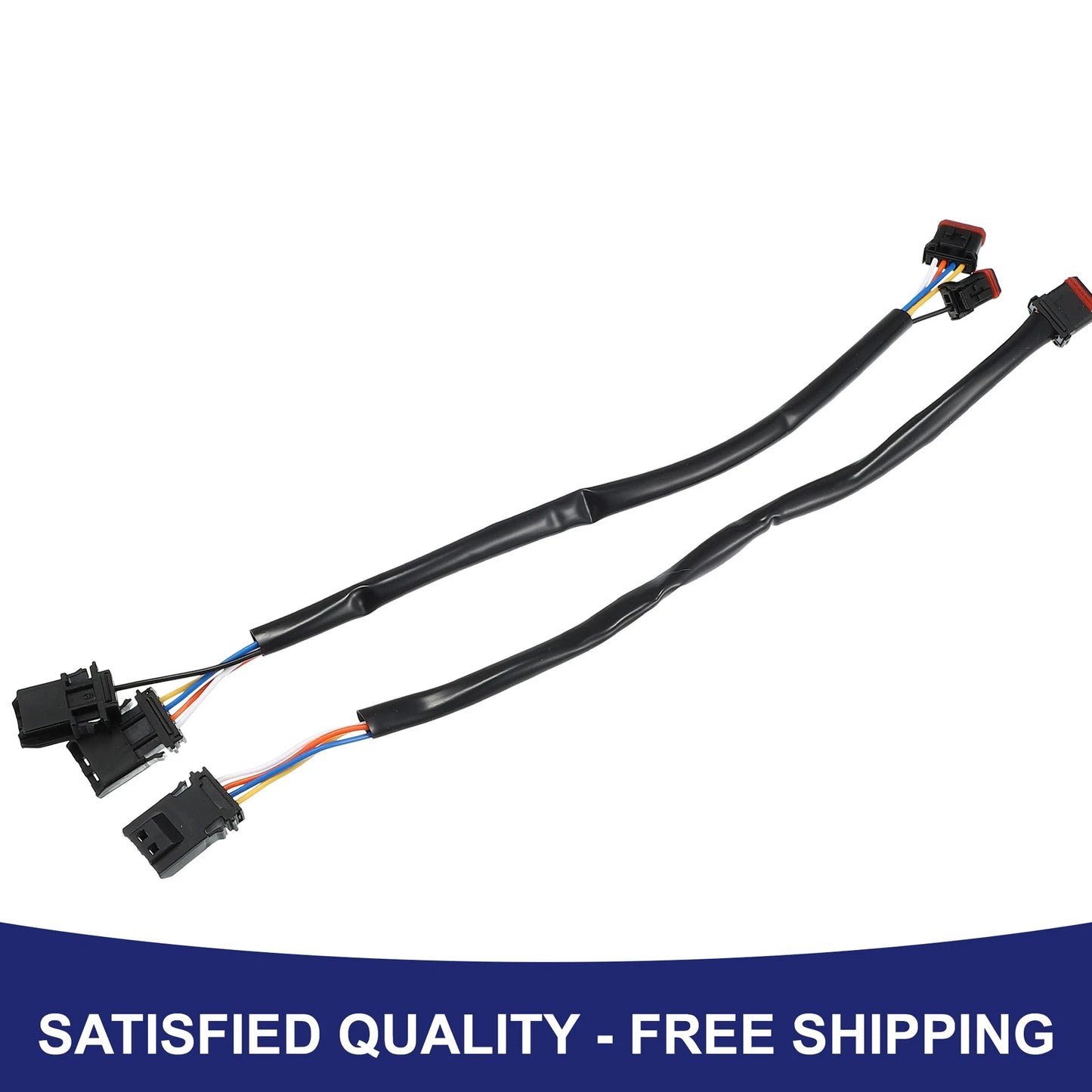 10 Inch Handlebar Wire Cable Extension 2 x for Harley Softail