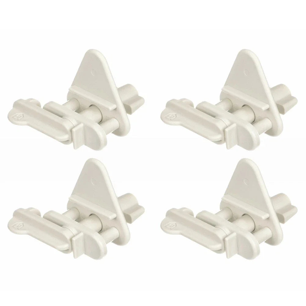 Pontoon Gate Latch Kit 4pcs for Square Frames 1-1/4" Boat Door