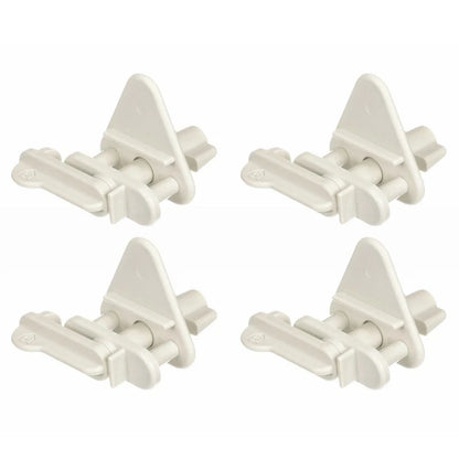 Pontoon Gate Latch Kit 4pcs for Square Frames 1-1/4" Boat Door