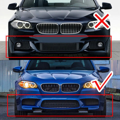 Carbon Fiber Front Bumper Corner Splitter Lip for BMW F10 M5 (2011-2017)