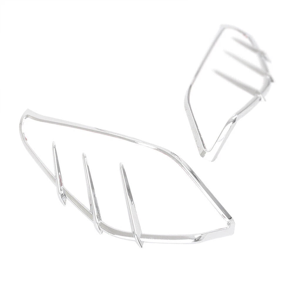 Chrome Mid-Frame Deflectors Trim for Harley Touring (2009-2016)