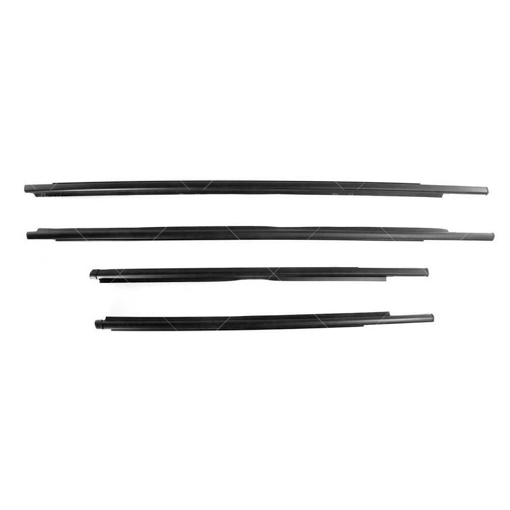 Car Window Glass Seal Weatherstrip Sweep Belt for Toyota Yaris (2007-2011)