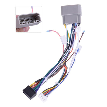 16Pin Radio Wiring Connector for Jeep Wrangler JK & Compass MK49 (2007-2018)