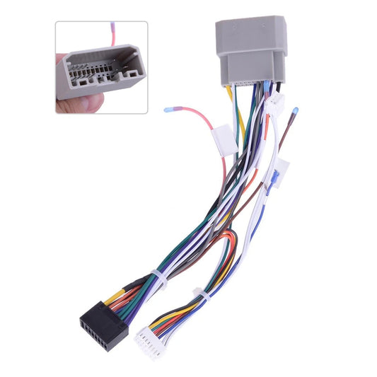 16Pin Radio Wiring Connector for Jeep Wrangler JK & Compass MK49 (2007-2018)