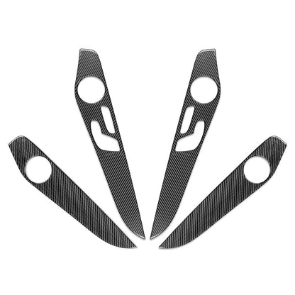 Carbon Fiber Inner Door Panel Cover Trim for GLC Class X253 (2016-2021)