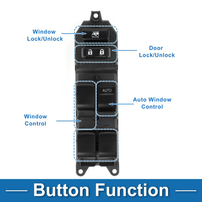 Front Right Power Window Switch for Toyota Camry, Corolla, RAV4