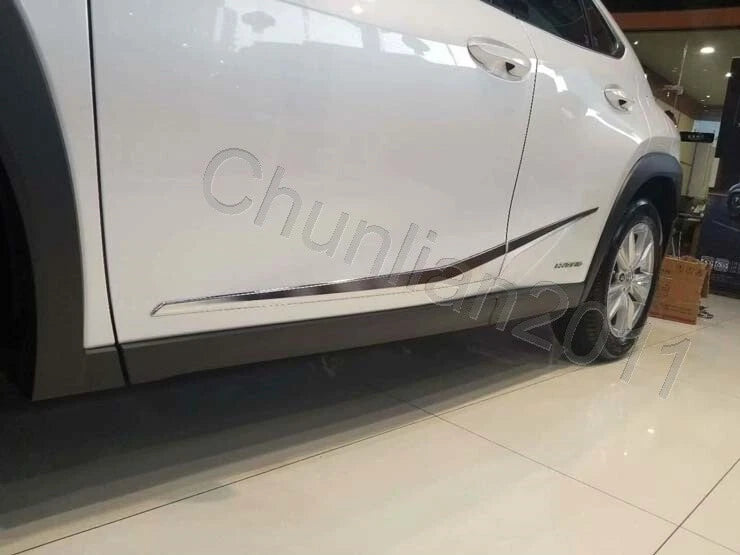 Chrome Body Door Sill Molding Cover Trim for Lexus UX 260h 250h (2019-2023)