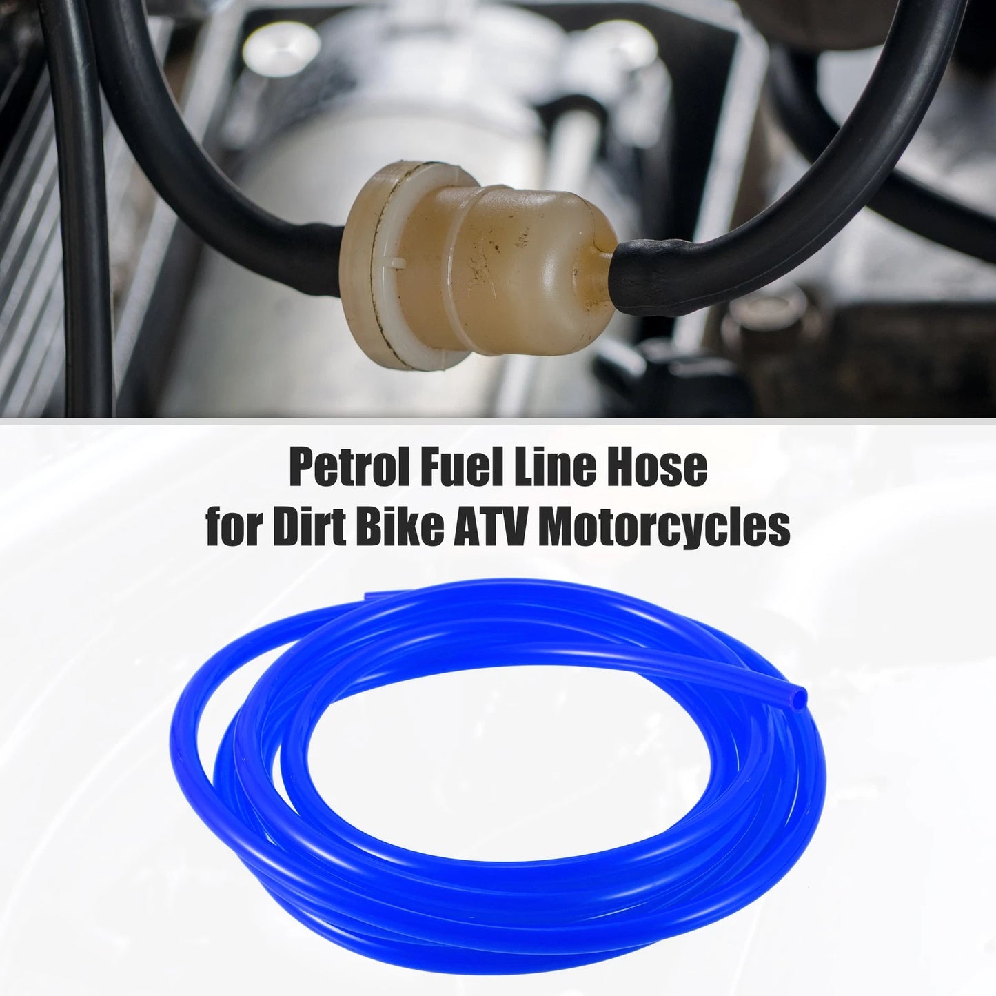 Fuel Vent Line Hose 0.31'' x 10ft Blue for Motorcycle Dirt Bike