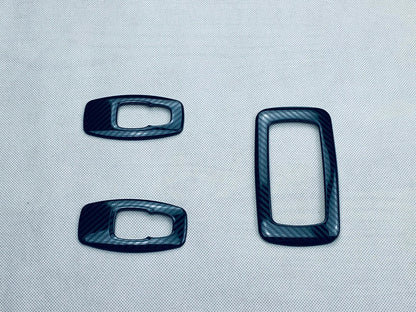 Carbon Fiber Rear Reading Light Cover Trim for Nissan Rogue (2021-2023)