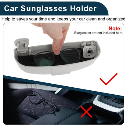 Sunglasses Case for Volvo S90 Eyeglasses Holder Storage Box (2017-2021)