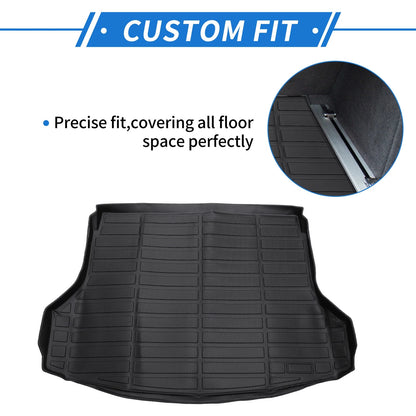 Rear Trunk Mat for Nissan Rogue (2014-2020) TPE Cargo Liner