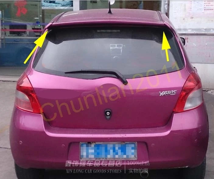 Boot Spoiler Wing for 2006-2011 Toyota Yaris Hatchback 5dr (2006-2011)
