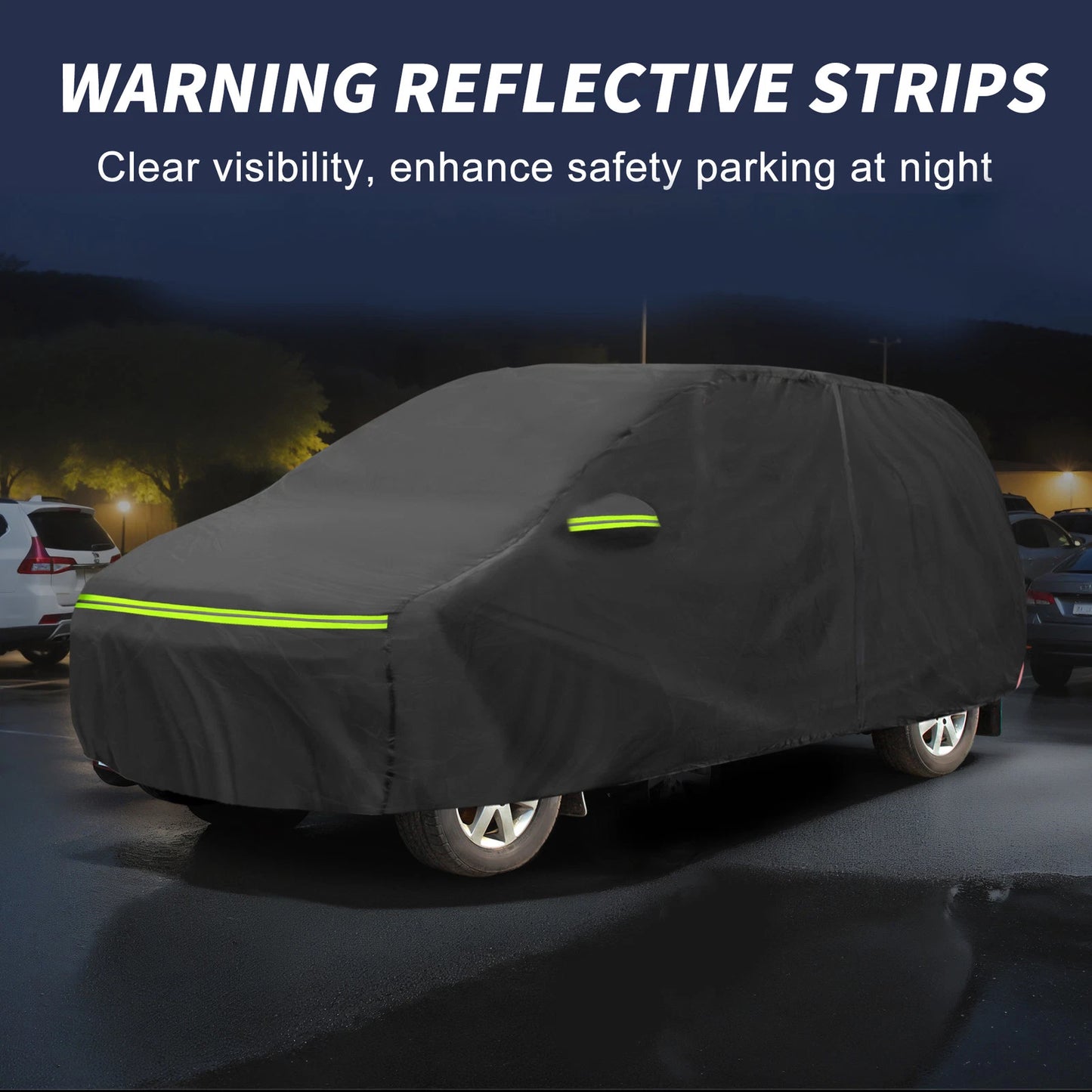 Waterproof 210D-PU Car Cover for Mercedes-Benz V-Klasse II (2014-2021)