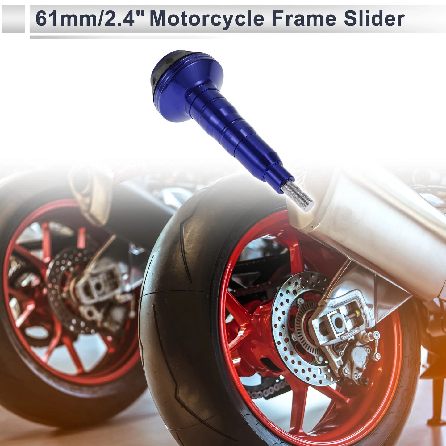0.63" Aluminum Alloy Plastic Motorcycle Slider Frame for Motorcycle