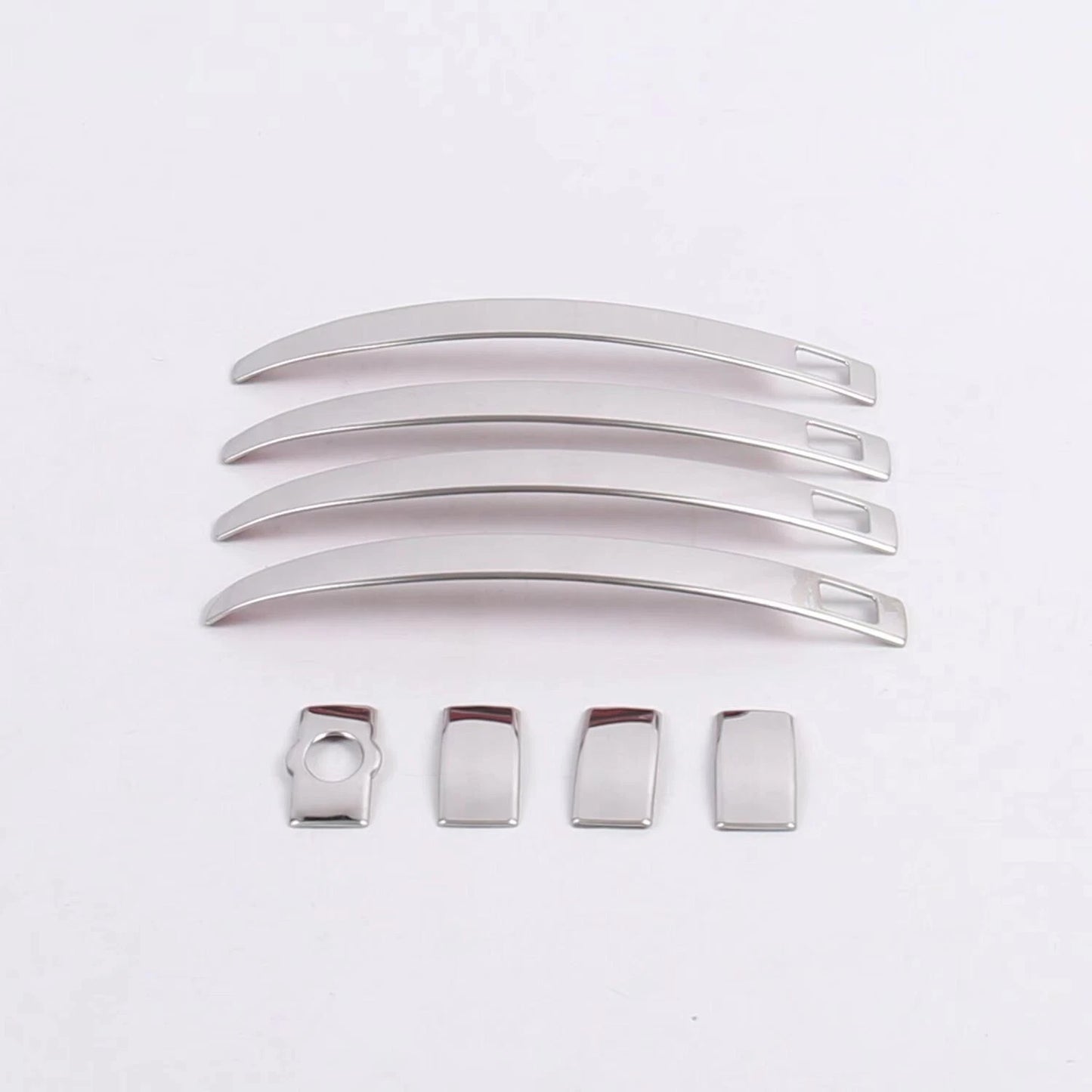 Stainless Steel Door Handle Lid Smart Keyhole Cover Trim for Audi Q5 (2009-2016)