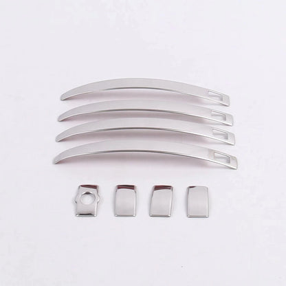 Stainless Steel Door Handle Lid Smart Keyhole Cover Trim for Audi Q5 (2009-2016)