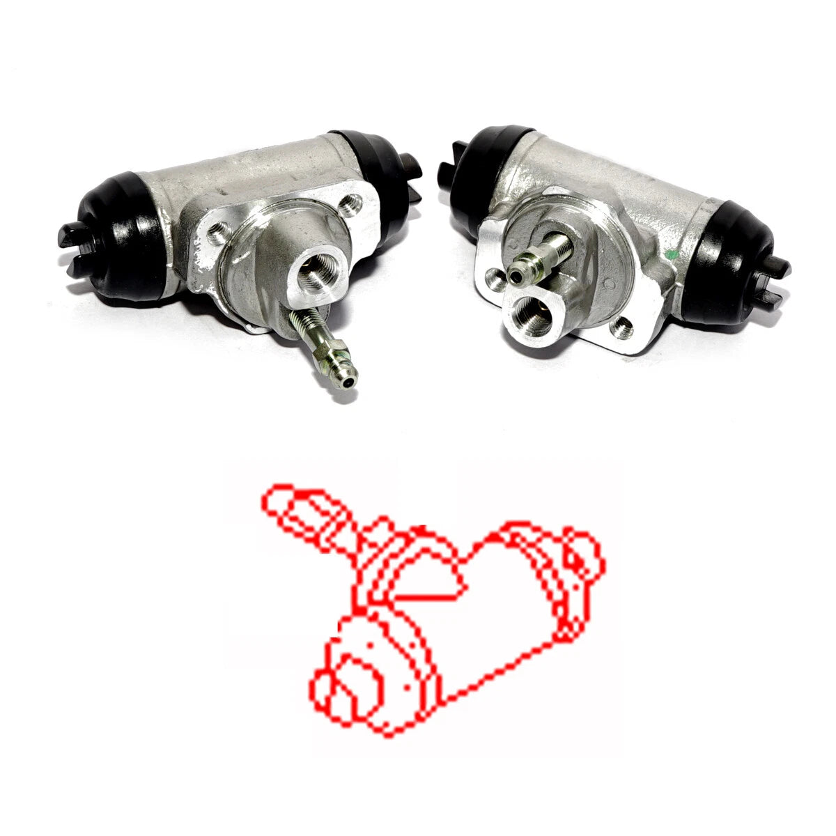 13/16 Rear Wheel Brake Cylinder for Nissan Caravan Urvan Homy E24 1986-1997