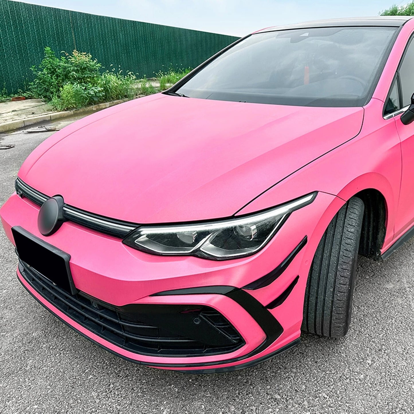Bumper Side Spoiler Trim for VW Golf 8 MK8 Rline (2022-2024)