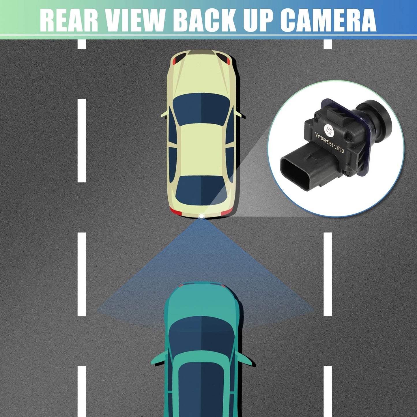 Rear View Park Assist Camera for Ford F-150 (2015-2023)