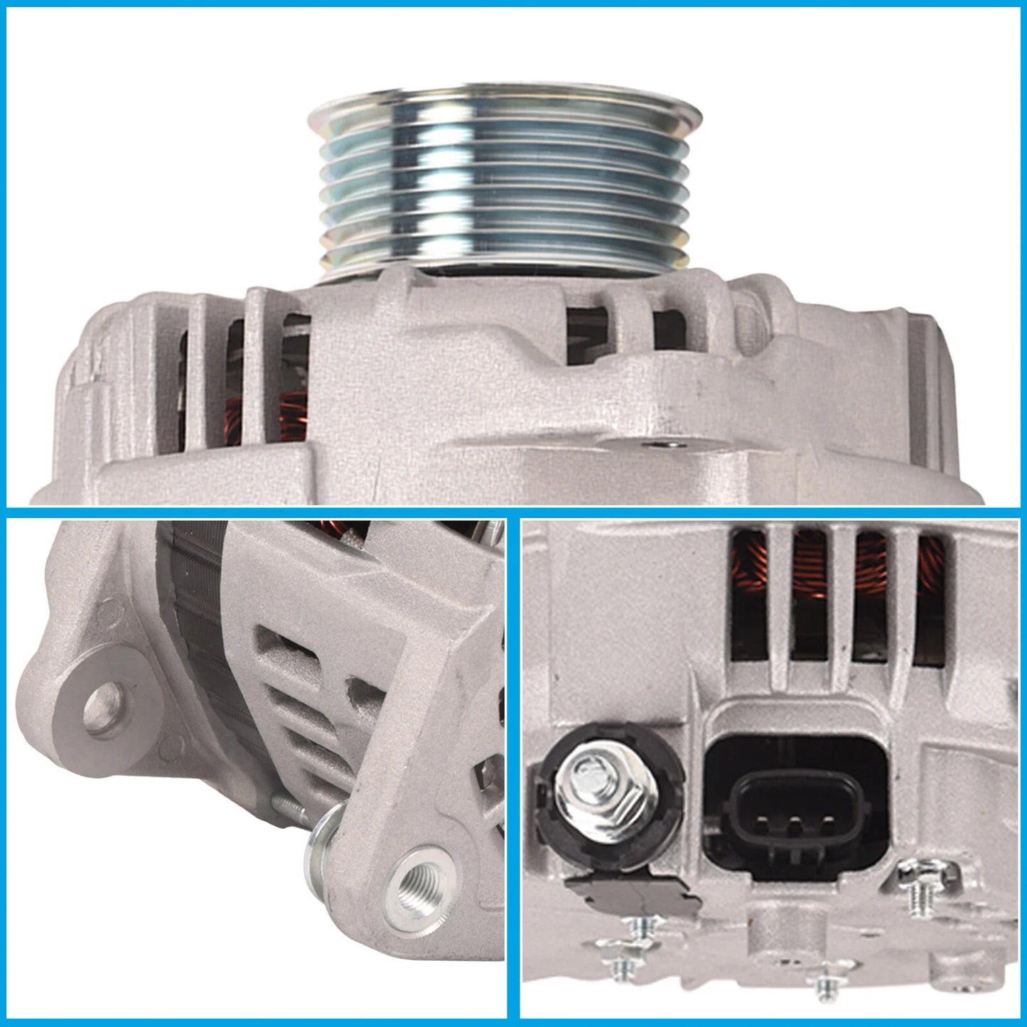 Alternator for Nissan Pathfinder R51 V6 VQ40DE 4.0L Petrol (2005-2016)