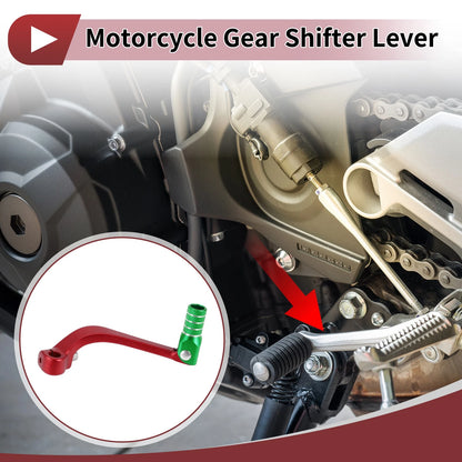 Folding Shifter Lever for Honda CRF110F (2013-2018) Red Green 1 Pc
