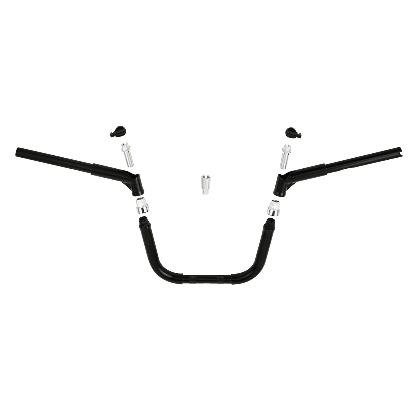 12" Rise 1-1/4" Adjustable Handlebar for Harley Dyna Fat Bob Low Rider (2008-2017)