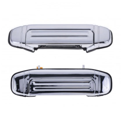 Outer Door Handle Set of 2 Chrome for Mitsubishi Pajero (1991-2000)