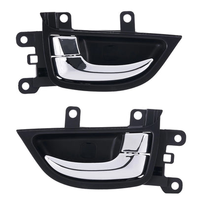 Inner Door Handle Set of 2 Chrome for Hyundai Elantra MD (2011-2015)