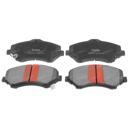 Front Disc Brake Pad Set for Jeep Wrangler JK 3.8L Softtop (2007-2010)