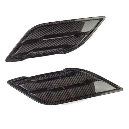 Real Carbon Fiber Side Fender Vent Cover Trim for 2019-2024 Ford F-150 Raptor
