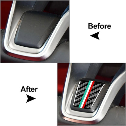 Steering Wheel Chin Cover Trim for Alfa Romeo Giulia & Stelvio (2017-2023)