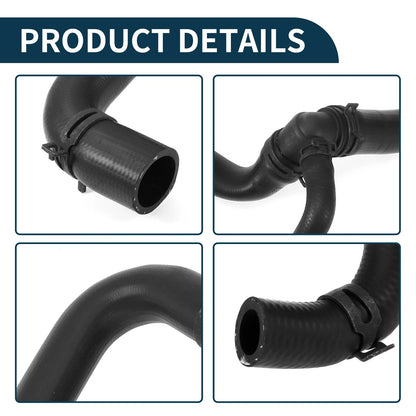 Radiator Hose Water Tank Drain Pipe for Ford Fiesta (2009-2017) 1 Pc