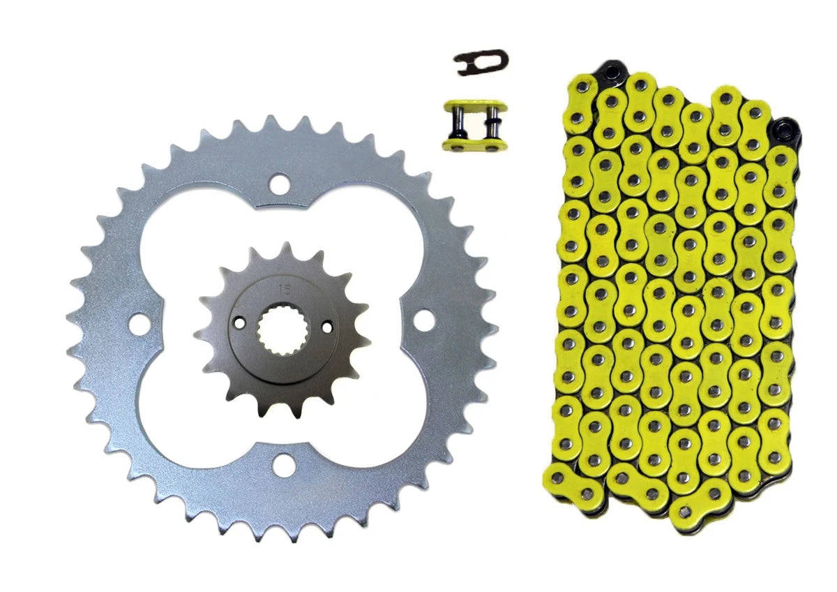 520x94 O-Ring Chain & 14/38 Sprockets for Honda TRX400EX (1999-2004)