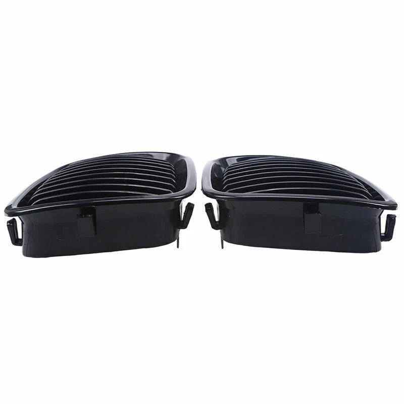 Gloss Black Kidney Grille for BMW E46 325Ci 330Ci 328 3 Series (1998-2001)