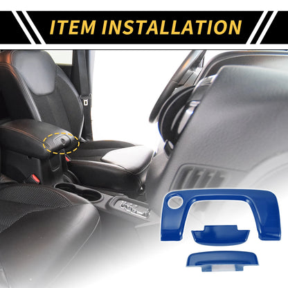 Center Console Armrest Switch Button Cover for Jeep Wrangler JL (2018-2024)