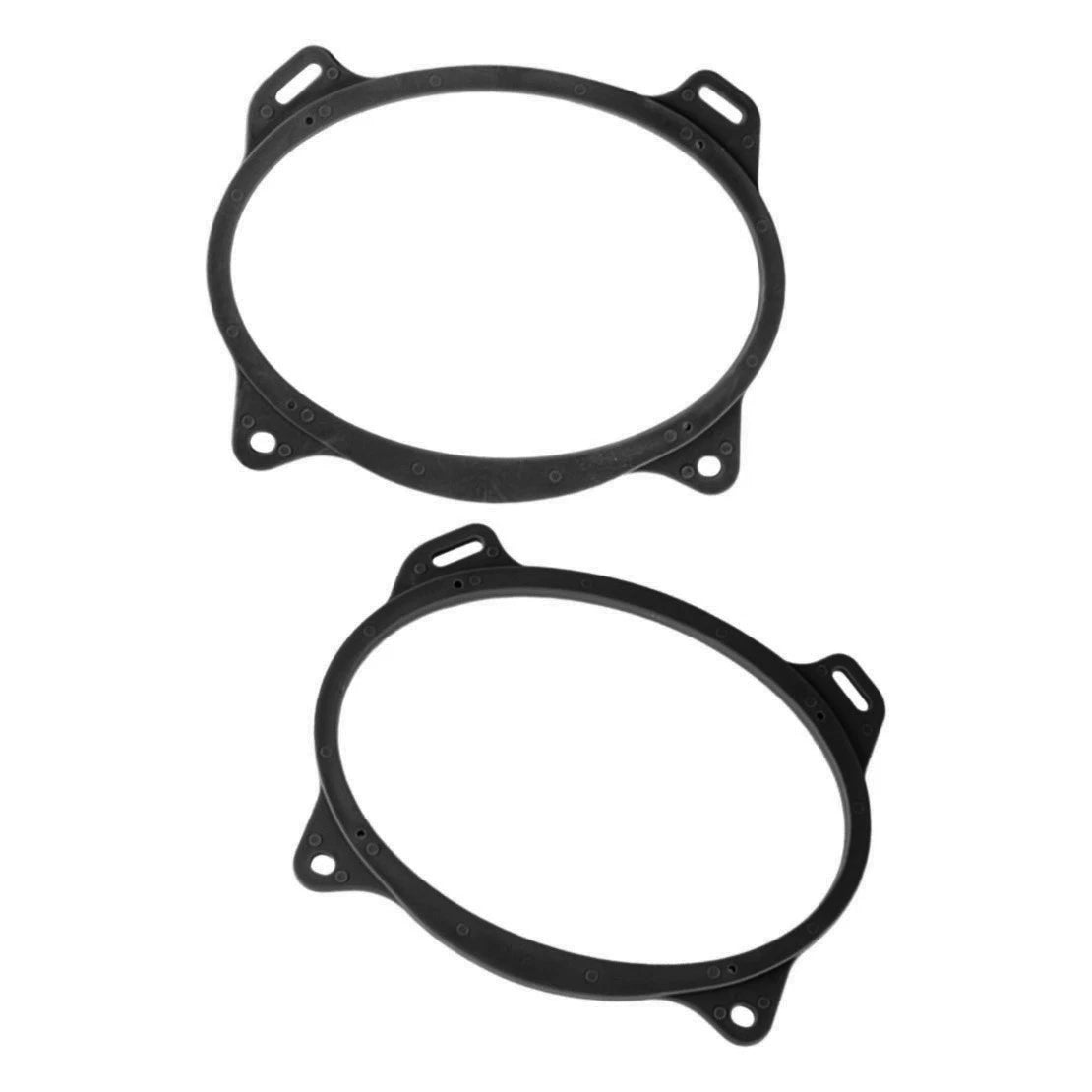2 x Oval Rear Speaker Mounting Adapters for Toyota Corolla, Solara, Yaris
