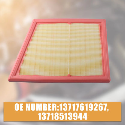 Car Engine Air Filter for BMW 1 Series Saloon F52 & Mini Cooper (2015-2023)