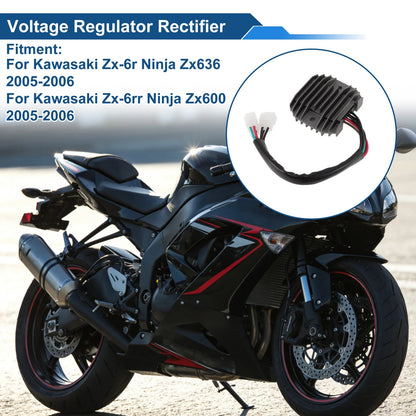 Voltage Regulator Rectifier for Kawasaki Zx-6r Ninja Zx636 (2005–2006)