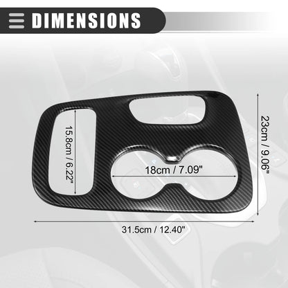 Carbon Fiber Gear Shift Panel Trim for Dodge Durango (2018-2020)