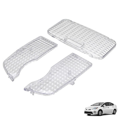 3 x Interior Map Dome Light Lens Covers for Toyota Prius V/C (2012-2015)