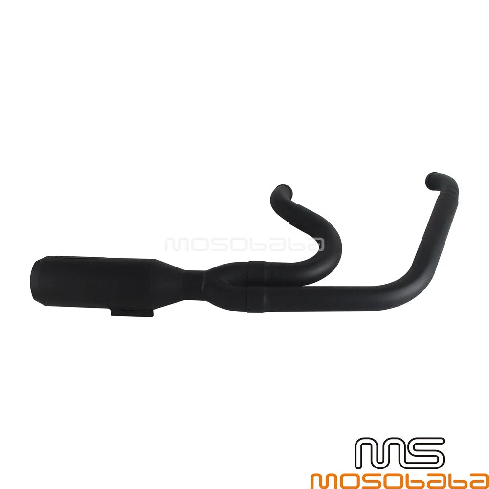 Exhaust System  Into 1 for Harley Dyna Wide Glide FXDWG, Street Bob FXDB (2006-2017)